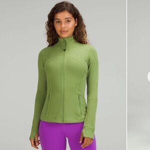 Define Jacket Luon in Green Foliage